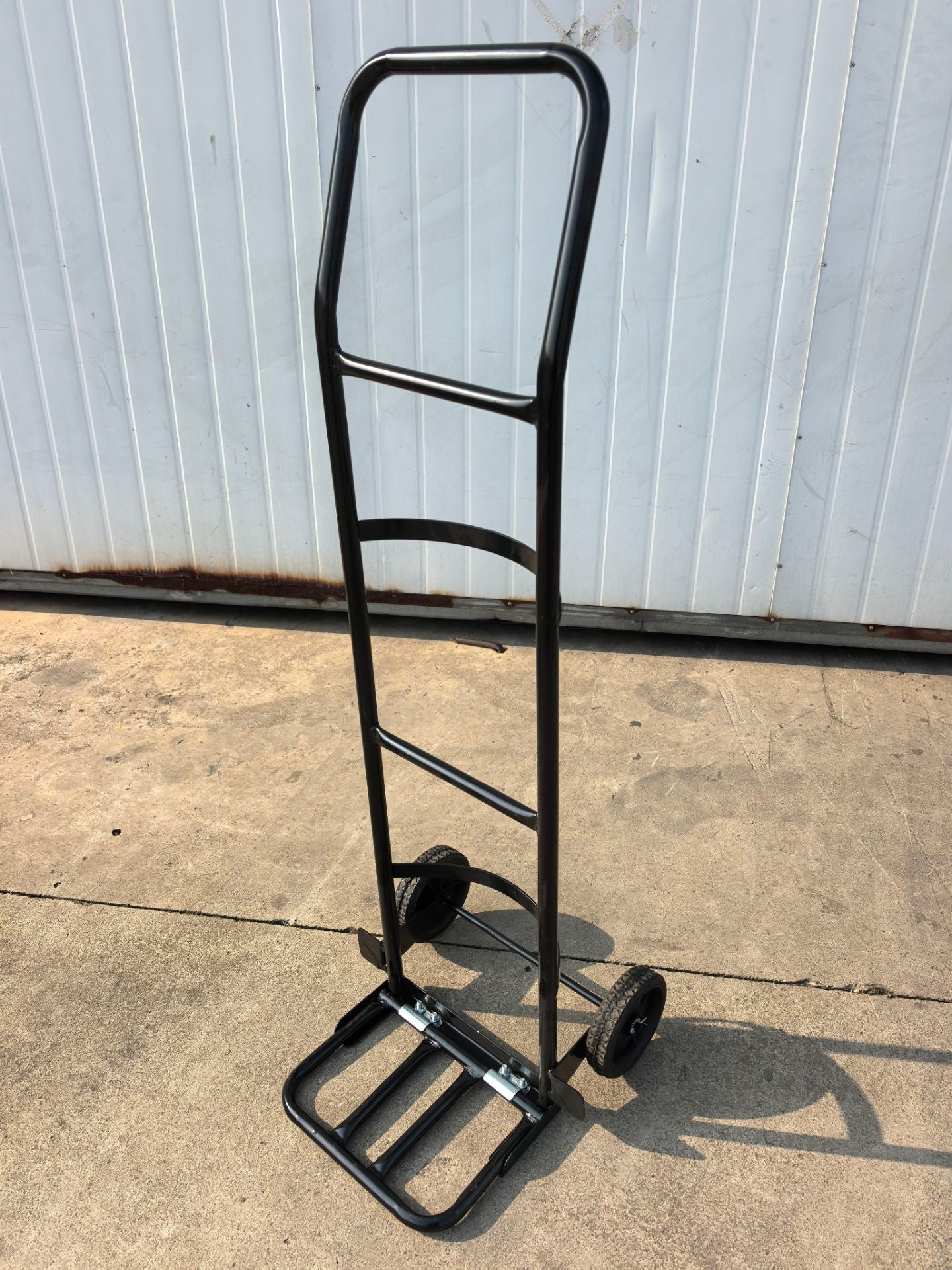 Water Bottle Dolly & Moving Cart with 6″ Solid Wheels Foldable Toe Plate 826644 - with | Sold by Uncle Wiener's Wholesale