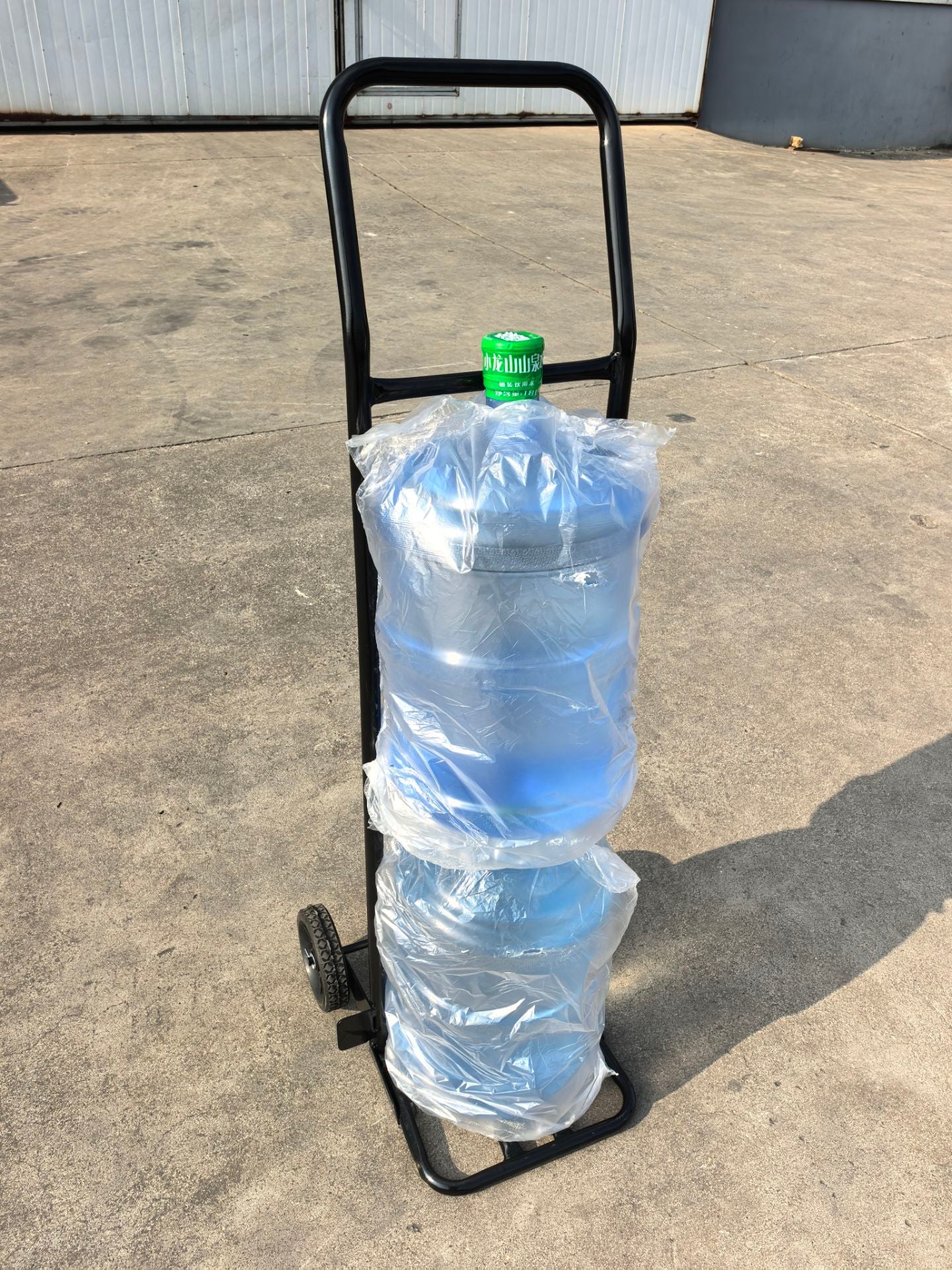 Water Bottle Dolly & Moving Cart with 6″ Solid Wheels Foldable Toe Plate 826644 - with | Sold by Uncle Wiener's Wholesale