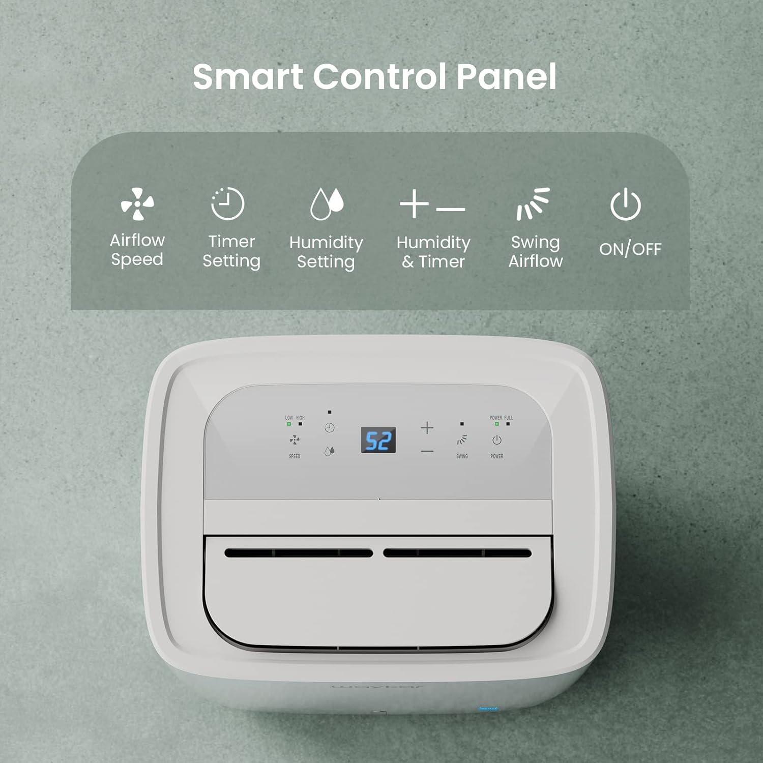 Waykar 120 Pints Energy Star Dehumidifier for Spaces up to 5,000 Sq. Ft at Home, in Basements and Large Rooms with Drain Hose and 1.14 Gallons Water Tank (JD025CE - 120) - with White | Sold by Uncle Wiener's Wholesale