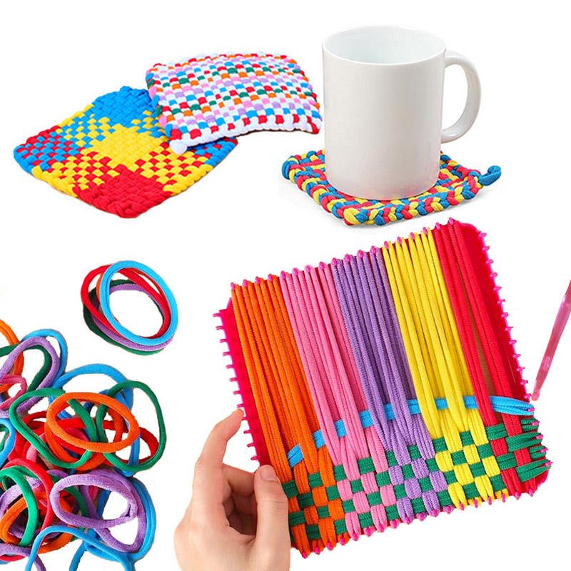 Weaving Loom Kit for Kids DIY Craft Knitting Set Educational Toy WLK149 - with | Sold by Uncle Wiener's Wholesale
