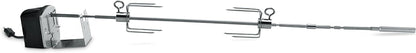 Weber 7652 Rotisserie for Use with Genesis II & II LX 2 & 3 Burner 300 Series Grills - with Genesis II 200/300 | Sold by Uncle Wiener's Wholesale
