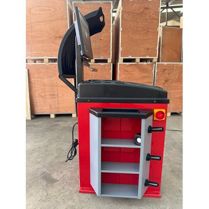 Wheel Balancer with Laser Positioning, 10"–24" Rim Capacity, Digital Display & 65 kg Wheel Capacity WB93 - with | Sold by Uncle Wiener's Wholesale
