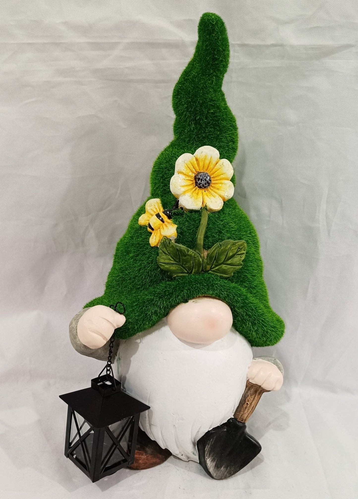 WHIMSICAL GARDEN GNOME WITH FLOWER HAT – OUTDOOR DECOR & LAWN ORNAMENT - with | Sold by Uncle Wiener's Wholesale