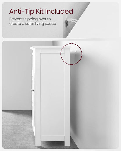 white bathroom cabinet with drawers and shelf
modern floor cabinet in white MDF
slim bathroom storage furniture
bathroom organizer with 3 drawers and adjustable shelf
compact cabinet for toiletries and towels