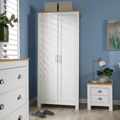 White Oak Top Bedroom Furniture – Dressers, Nightstands & Storage - with 2 - Drawer | Sold by Uncle Wiener's Wholesale