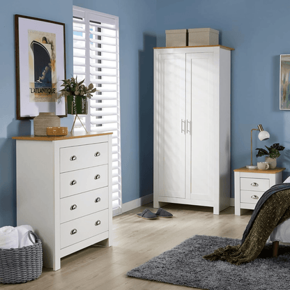 White Oak Top Bedroom Furniture – Dressers, Nightstands & Storage - with 3 - Drawer | Sold by Uncle Wiener's Wholesale