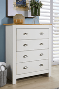 White Oak Top Bedroom Furniture – Dressers, Nightstands & Storage - with 3 - Drawer | Sold by Uncle Wiener's Wholesale