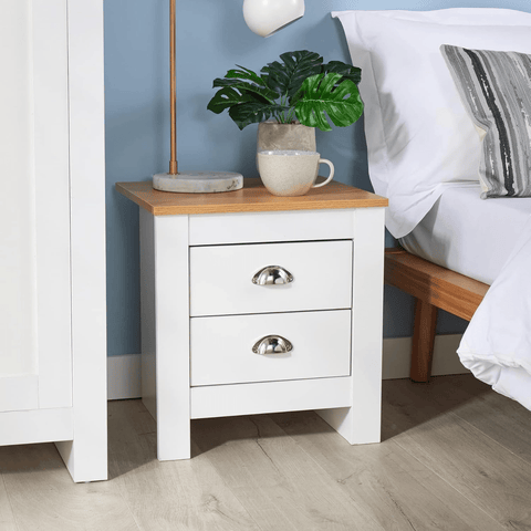 White Oak Top Bedroom Furniture – Dressers, Nightstands & Storage - with 5 Drawers | Sold by Uncle Wiener's Wholesale