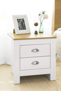 White Oak Top Bedroom Furniture – Dressers, Nightstands & Storage - with 2 - Drawer | Sold by Uncle Wiener's Wholesale