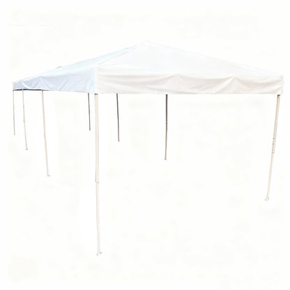 10 x 30 Ft Folding Gazebo Canopy Steel Frame Waterproof 420D Oxford PVC Outdoor Shelter