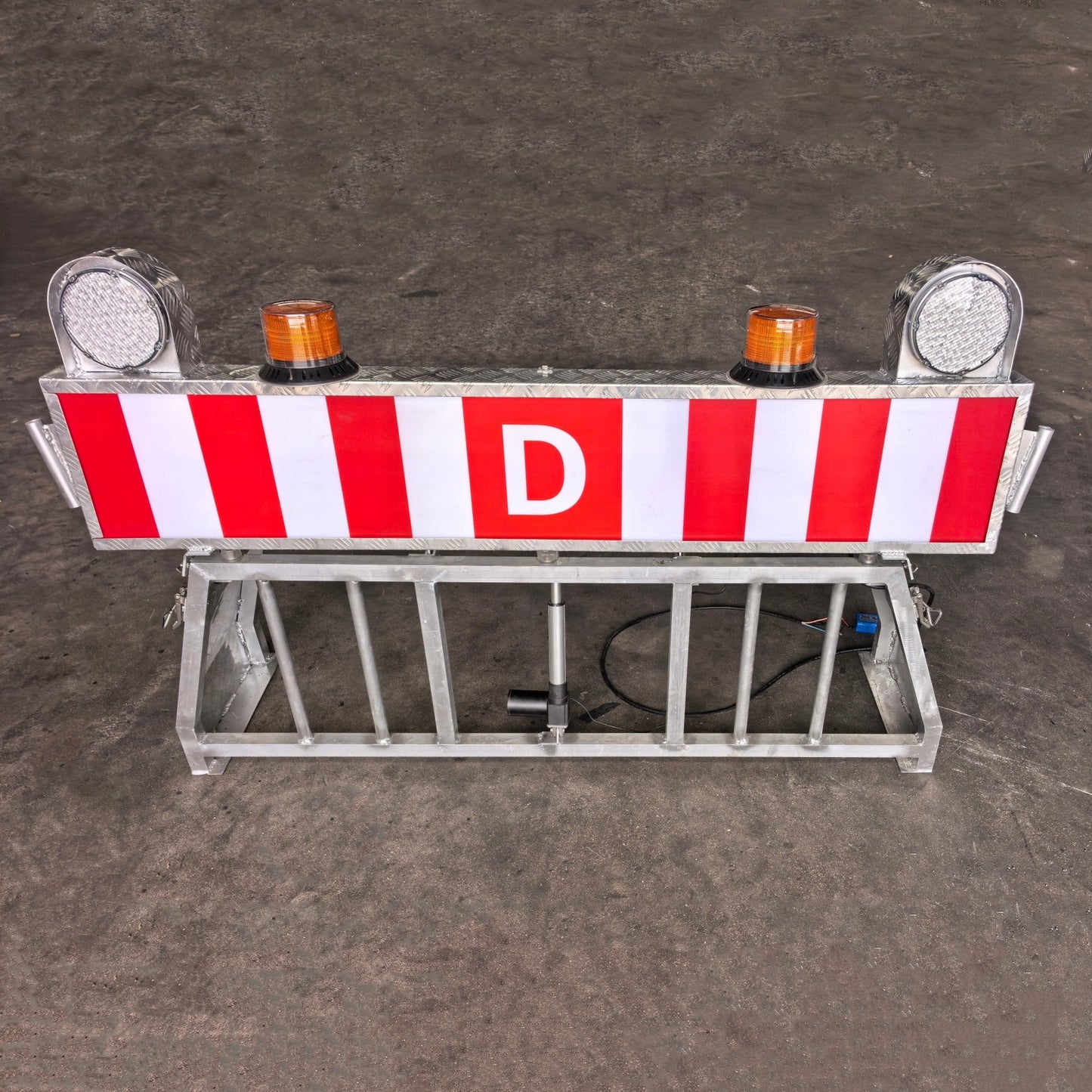 Wide Load & Pilot Car LED Warning Sign with Hydraulic Lift 2934814 - with | Sold by Uncle Wiener's Wholesale