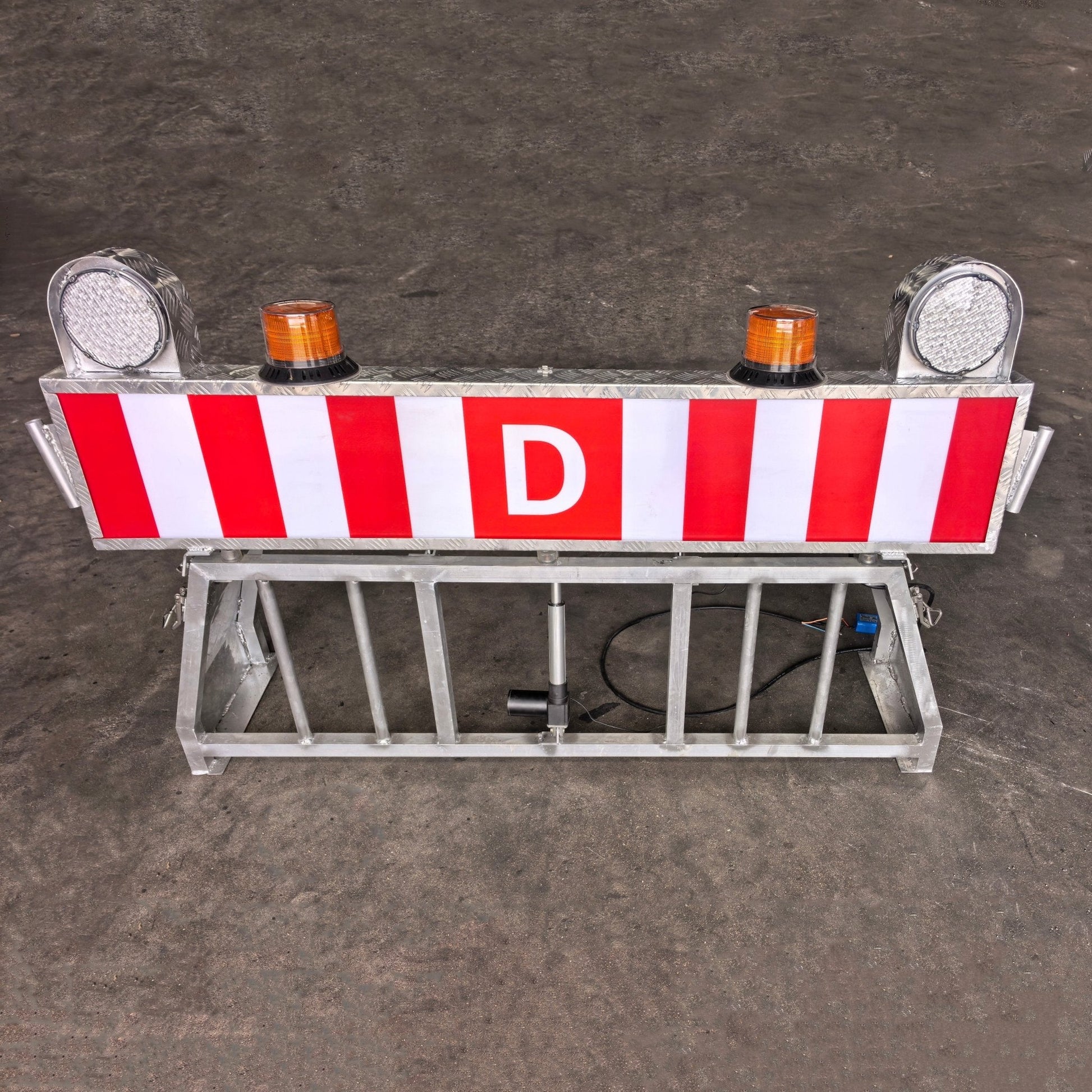 Wide Load & Pilot Car LED Warning Sign with Hydraulic Lift 2934814 - with | Sold by Uncle Wiener's Wholesale