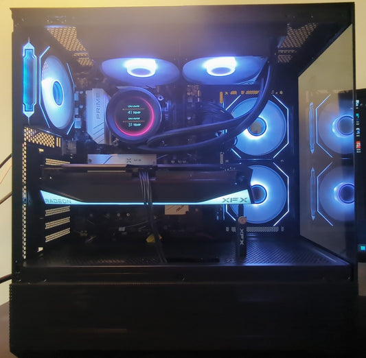 WienerWorks Pro 9060 Custom Gaming PC – Ryzen 5 9600X, RX 9060 XT, 16GB DDR5, 1TB NVMe - with | Sold by Uncle Wiener's Wholesale