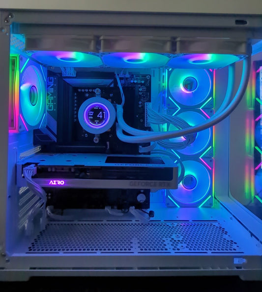 WienerWorks Ryzen 5 7600X White Gaming PC – RTX 5060, 16GB DDR5, 512GB NVMe SSD - with | Sold by Uncle Wiener's Wholesale
