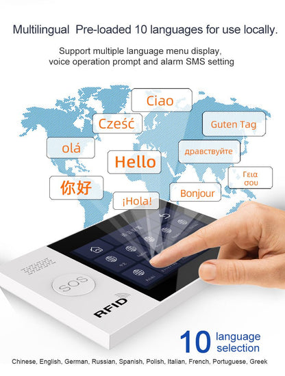 WiFi GSM Home Security Alarm System 2G Wireless Sensor Kit with Siren GS1072G - with | Sold by Uncle Wiener's Wholesale
