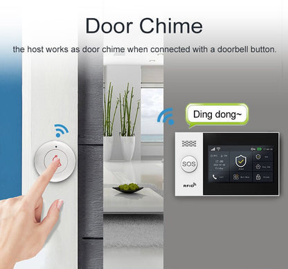 WiFi GSM Home Security Alarm System 2G Wireless Sensor Kit with Siren GS1072G - with | Sold by Uncle Wiener's Wholesale