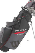 Wilson Men's Profile Platinum Complete Golf Club Package Set - Right Handeded, Stand Bag - with Wilson Men's Profile Platinum Complete Golf Club Package Set | Sold by Uncle Wiener's Wholesale