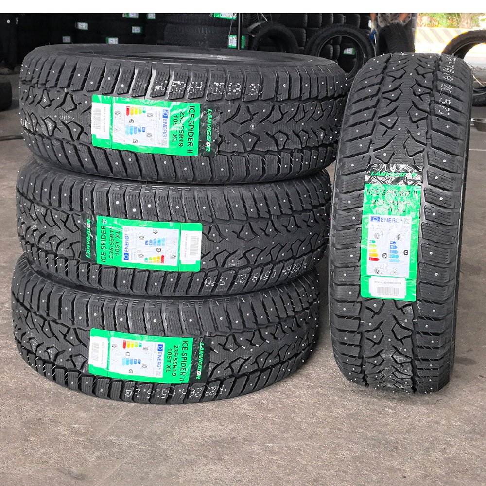 Winter Tires – Joyroad & Lanvigator | Full Size Range with Studded & Non - Studded Options - with JOYROAD - 225/65R17 (Studded) | Sold by Uncle Wiener's Wholesale