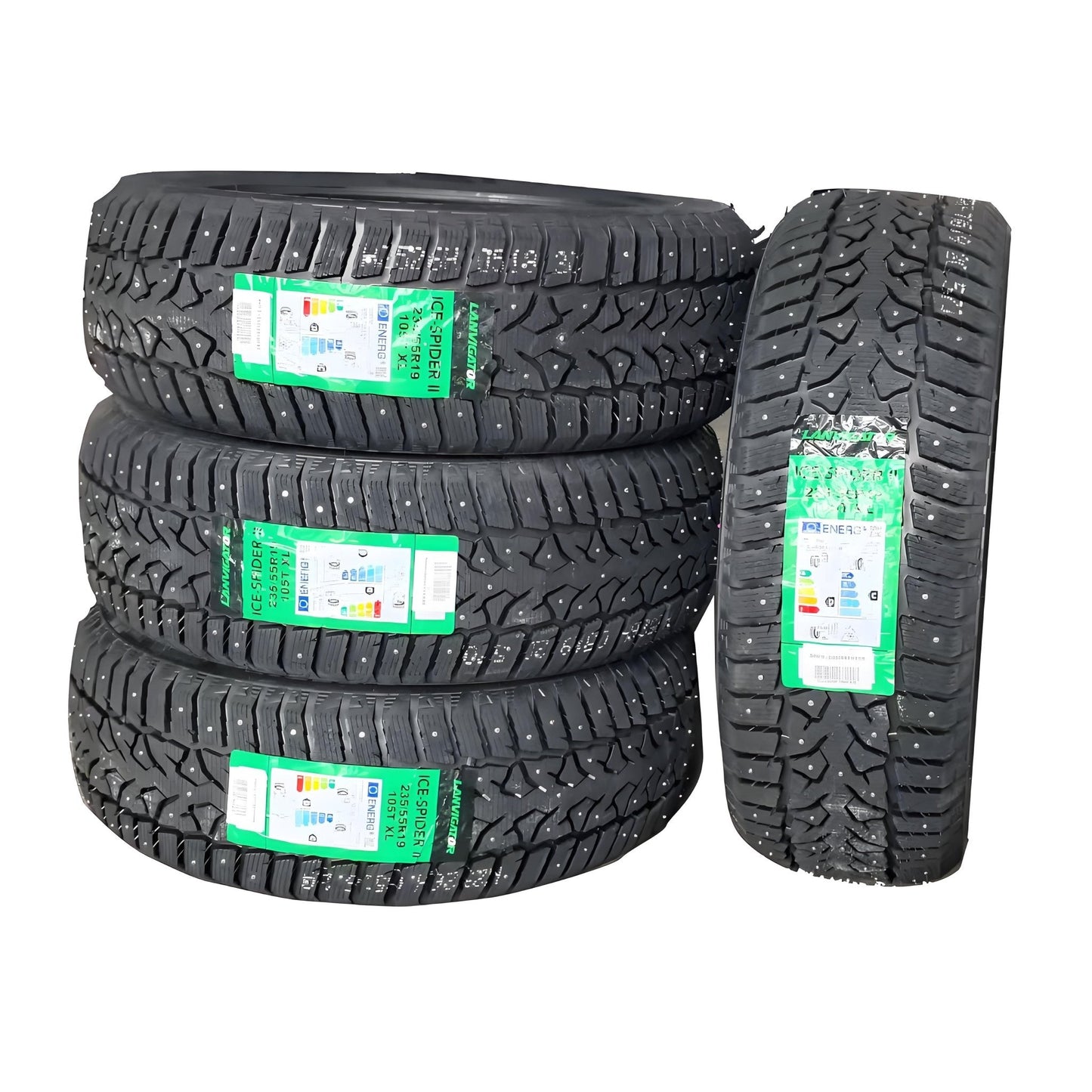 Winter Tires – Joyroad & Lanvigator | Full Size Range with Studded & Non - Studded Options - with JOYROAD - 225/65R17 (Studded) | Sold by Uncle Wiener's Wholesale