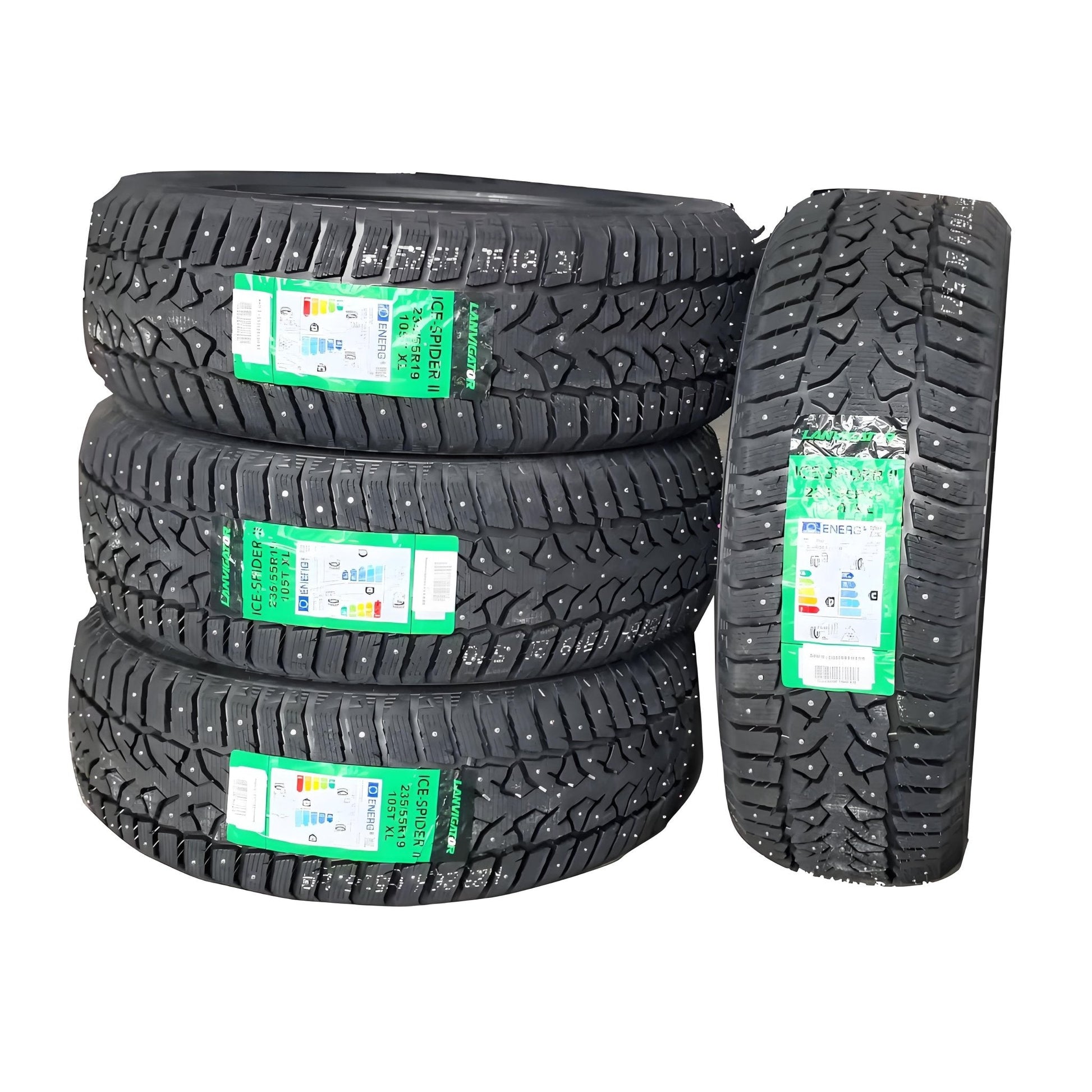 Winter Tires – Joyroad & Lanvigator | Full Size Range with Studded & Non - Studded Options - with JOYROAD - 225/65R17 (Studded) | Sold by Uncle Wiener's Wholesale