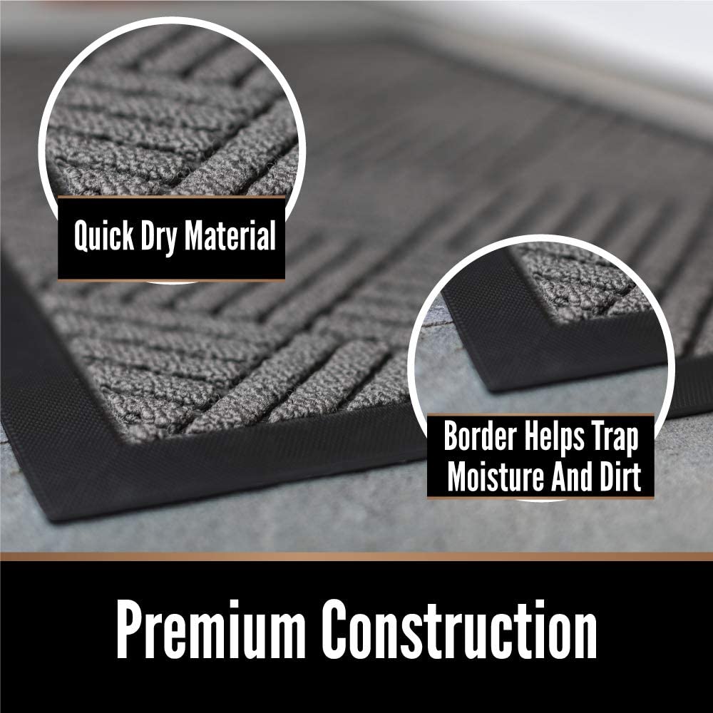 Wipe Your Paws Door Mat – 29x17" Entry Rug 728WPM - with | Sold by Uncle Wiener's Wholesale