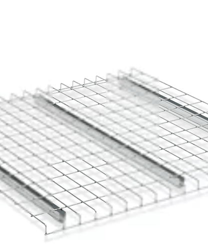 Wire Decking Mesh Panels – Heavy - Duty Silver Racking for Industrial Pallet Storage - with 46” X 36” 88WMP | Sold by Uncle Wiener's Wholesale