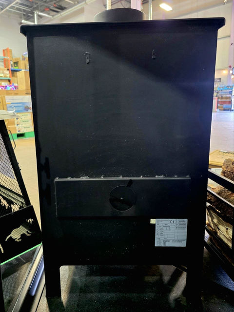 Wood Burning Fireplace Cook Stove – Rustic Heating & Cooking Solution | SKU: 1214339 - with | Sold by Uncle Wiener's Wholesale