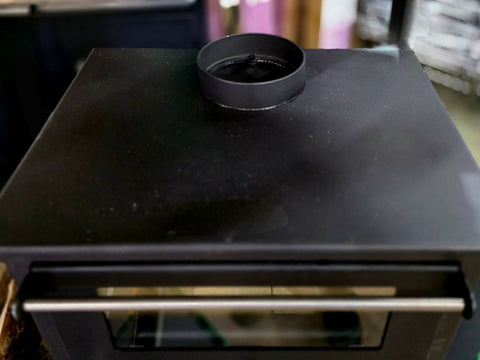 Wood Burning Fireplace Cook Stove – Rustic Heating & Cooking Solution | SKU: 1214339 - with | Sold by Uncle Wiener's Wholesale