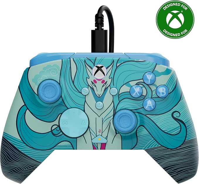 Xbox Core Wireless Gaming Controller – Bluetooth Controller for Xbox Series X|S, Xbox One, PC, Android and iOS - Electronics with Blue Kitsune by Turtle Beach | Sold by Uncle Wiener's Wholesale