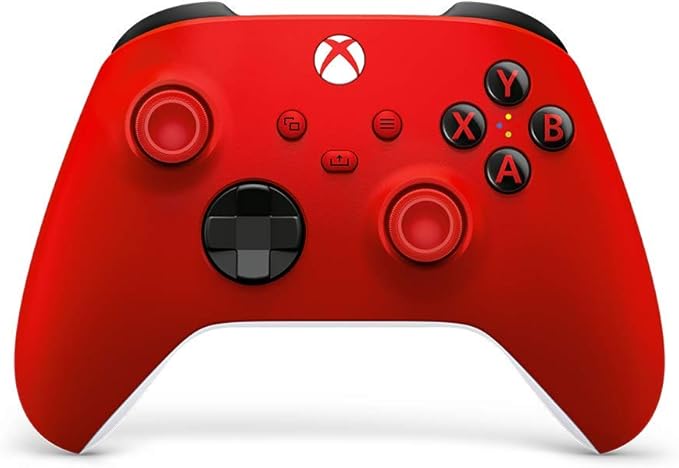 Xbox Core Wireless Gaming Controller – Bluetooth Controller for Xbox Series X|S, Xbox One, PC, Android and iOS - Electronics with Pulse Red | Sold by Uncle Wiener's Wholesale