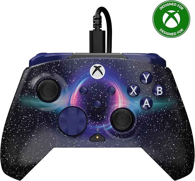 Xbox Core Wireless Gaming Controller – Bluetooth Controller for Xbox Series X|S, Xbox One, PC, Android and iOS - Electronics with Dark Cosmos by Turtle Beach | Sold by Uncle Wiener's Wholesale