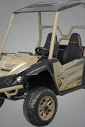 "Yamaha Wolverine X2 24V UTV Ride-On ATV for Kids"

"Remote-controlled kids electric UTV with headlights"

"Brown Yamaha Wolverine ride-on with Bluetooth and USB"