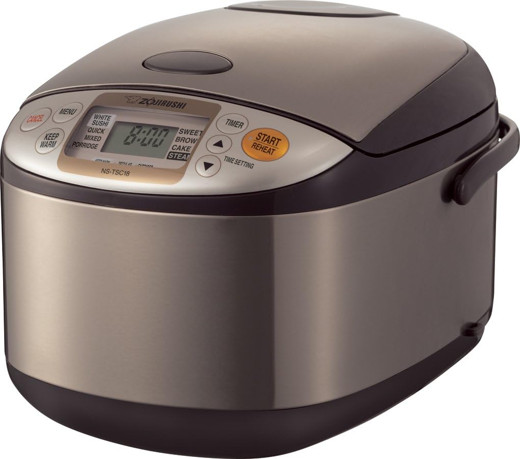 Zojirushi NS - TSC18 Micom Rice Cooker and Warmer – 1.8 Liters - with | Sold by Uncle Wiener's Wholesale